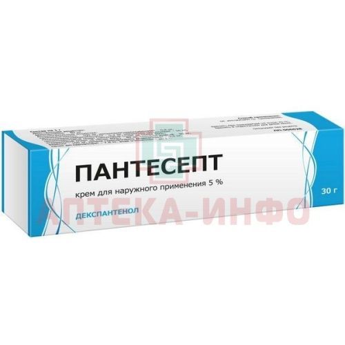 Пантесепт туба(крем д/наружн. прим.) 5% 30г №1 Тульская ФФ/Россия