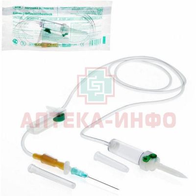 Система д/перелив. инфуз. р-ров с пласт. шипом SFM Hospital Products/Германия