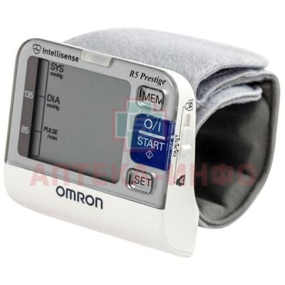 Тонометр OMRON R5 Prestige (авт. на запястье, сист. Intellisense, память на 90 изм) Omron/Япония