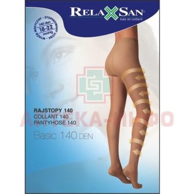 Колготы COLLANT Relaxsan 140den разм. 3 (черн.) (арт. 880) Calze/Италия