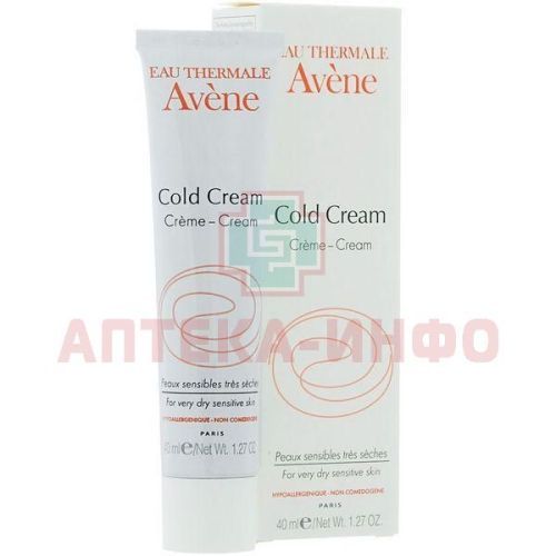 Крем AVENE Cold Cream 40мл Pierre Fabre/Франция