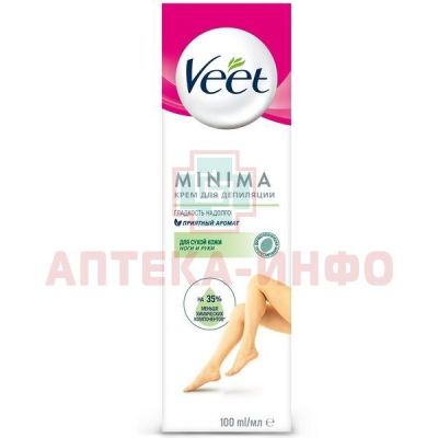 VEET MINIMA крем д/депиляции д/сухой кожи 100мл Reckitt Benckiser/Франция